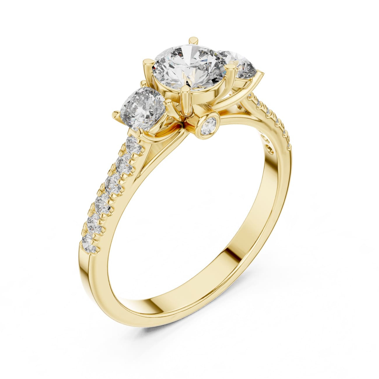 LR-0033-01Y-#viwe2 GJ LR3 Ring - Image 1
